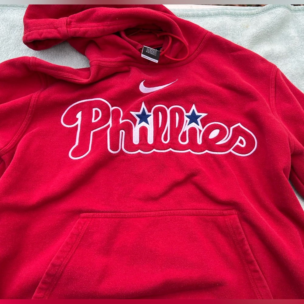 Nike baseball Philadelphia Phillies hoodie, size Large (L)